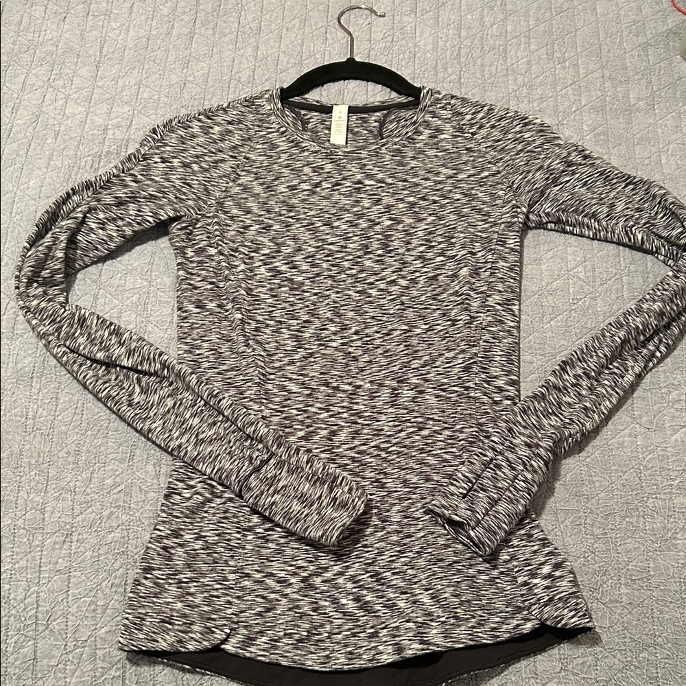 lululemon athletica Monochrome Long Sleeve Tee